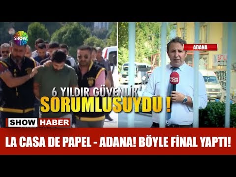 La Casa De Papel - Adana! Böyle final yaptı!