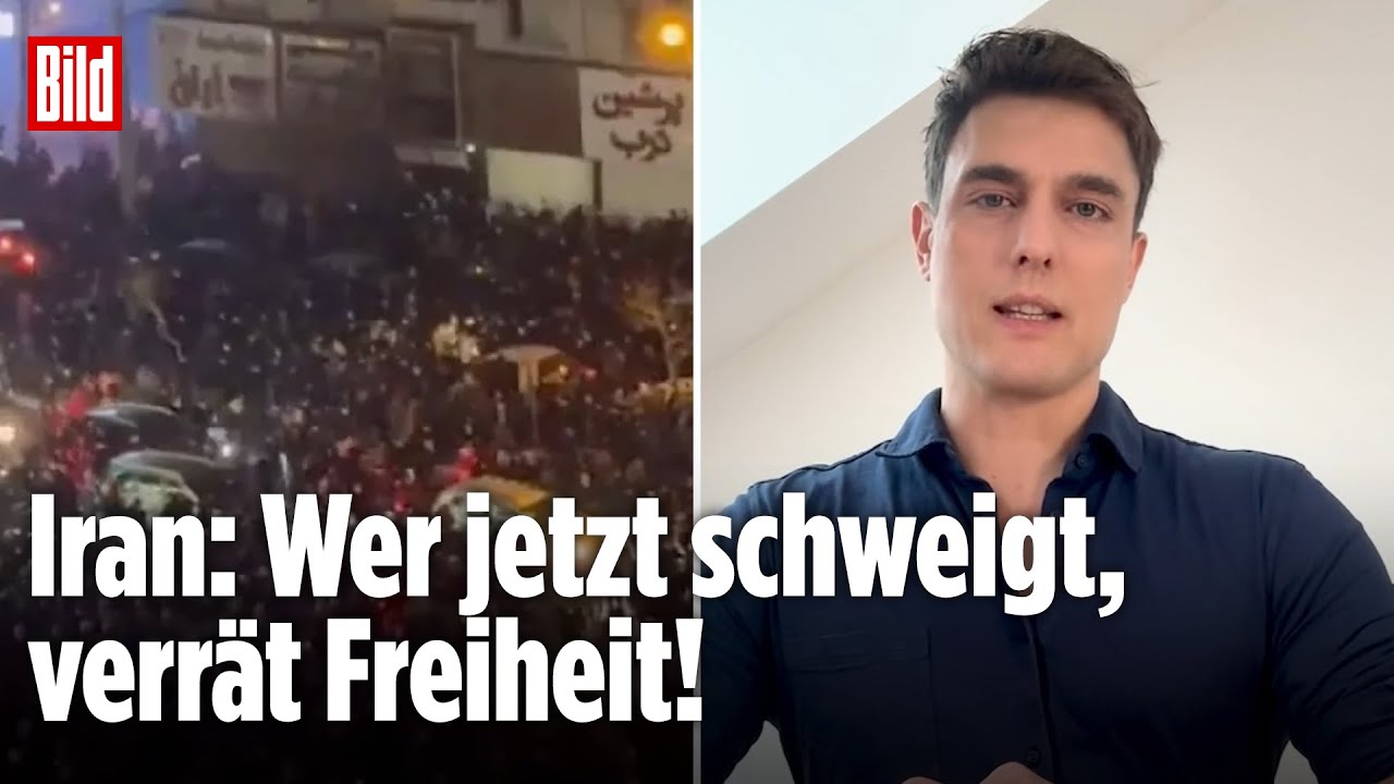 IRAN-PROTESTE: Schreien für Gaza, Schweigen zum Iran | Kommentar von Constantin Schreiber