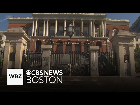 FBI and police investigating vandalism at Massachusetts State House