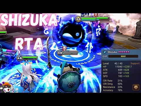 The Power Of Shizuka (Water Onmyouji) In RTA  Summoners War