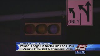 VIDEO: Crews respond to large power outage in North San Antonio