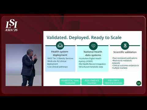 John Wright, Metabolic Health Solutions - Objective Metabolic Measurement for Obesity Care | LSI Asia '26