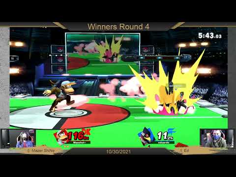 XGT 10/30 大亂鬥月賽Fist Bump - WR4 - Shine (Sheik.DDK) VS ED (Falco), 拳頭邦普