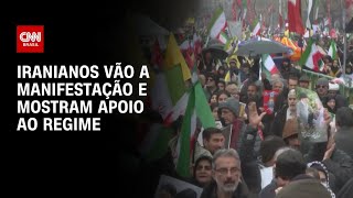Vídeo: Guerra no Oriente Médio: Iranianos vão a manifestação e mostram apoio ao regime | WW