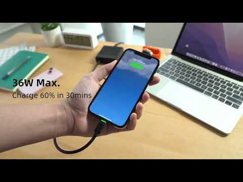 Кабель Mcdodo CA2010 USB-C to Lightning Magnetic Self-Winding Data Cable быстрой зарядки с магнитной функцией - фото 1 - id-p2315473250
