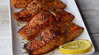 Air Fryer Glazed Salmon Recipe