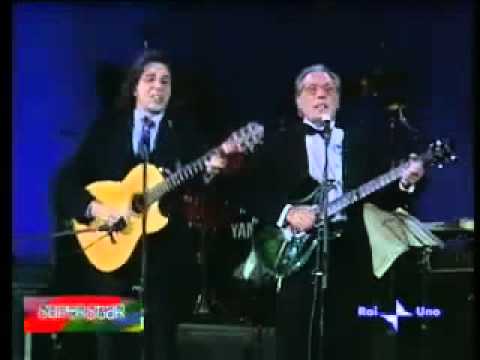 Giorgio GABER ed Enzo JANNACCI 'Ho Visto un Rè' 1990 Live