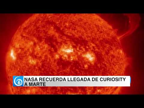 La NASA recuerda la llegada del Curiosity a Marte