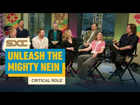 Critical Role: What Vox Machina Need You To Know About the Mighty Nein | SDCC 2025