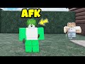 I Became FAKE AFK In Murderers VS Sheriffs Duels! (Roblox)