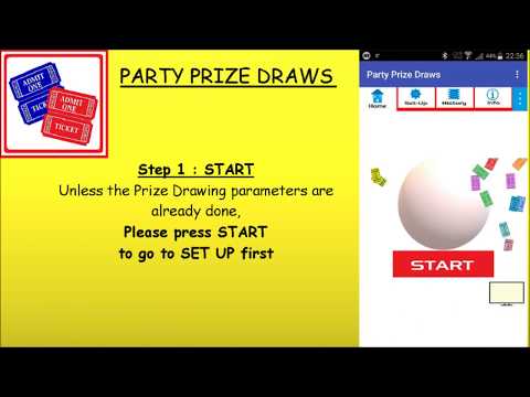 Party Prize Draws Video