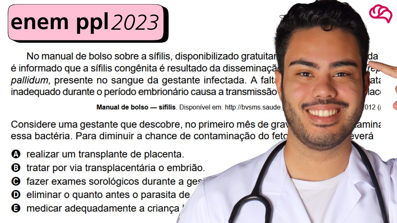 Resolução em Vídeo — Questão 134 ENEM 2023 PPL
