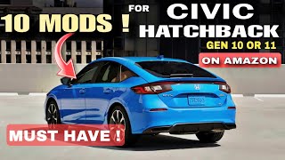 Civic Hatchback Owners, Don’t Miss These 12 Amazon Must-Haves!