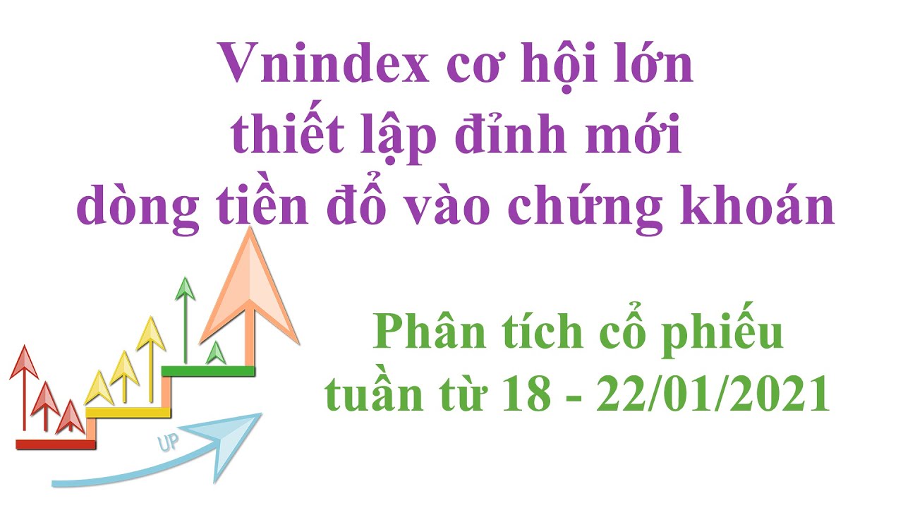 Nhận định thị trường chứng khoán 18 - 22/01/2021 dòng tiền liên tục đổ vào, Vnindex thiết lập đỉnh giá mới?