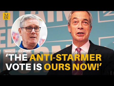 ‘I welcome talent IN and Starmer keeps talent OUT!’ | Farage on Burnham's blocked by-election bid