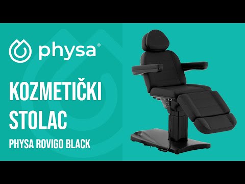 videozapis - Kozmetički krevet - 3 motora - 300 W - 192 x 60 x 70 - 90,5 cm - 150 kg - Crno