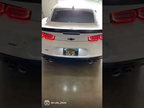 Camaro SS 1LE secondary cat Delete with corsa x pipe to NPP muffler