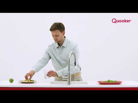 Quooker Boiling Hot Water Tap 3FRBLK - Black Video 3