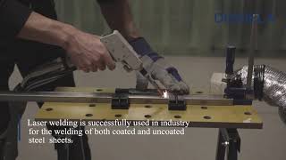 Laser welding of metal sheets