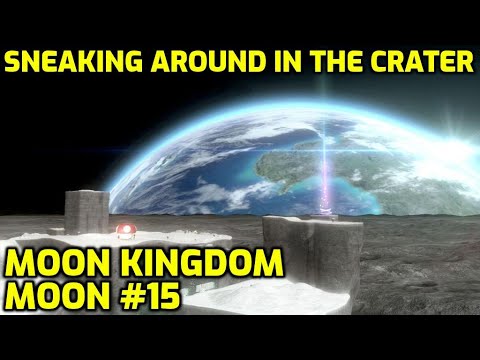 Super Mario Odyssey - Moon Kingdom Moon #15 - Sneaking Around in the Crater