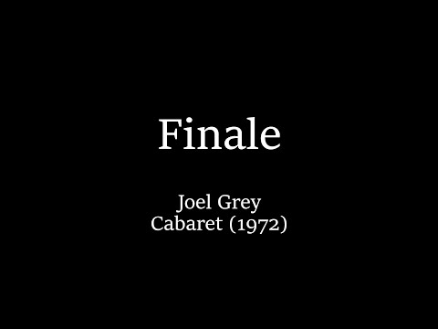 Finale - Cabaret (1972) - Joel Grey - VOST