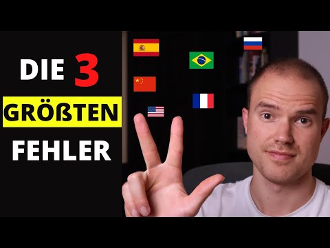 Die 3 größten Fehler beim Sprachen lernen 🚫