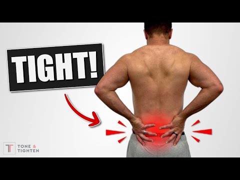 No More Tightness! [Stretches For Tight Lower Back And Hips] Video