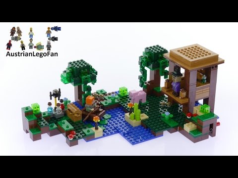 Lego Minecraft 21133 The Witch Hut - Lego Speed Build Review