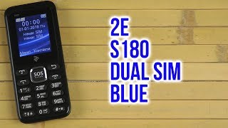 2E S180 DualSim Black - відео 1