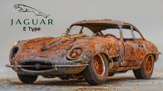 Restoration Abandoned Classic Jaguar E Type