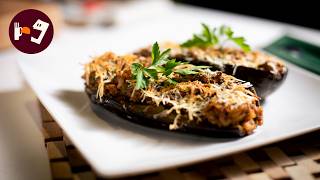 Cómo hacer Berenjenas Rellenas fáciles y rápidas, sin pelearte con el horno