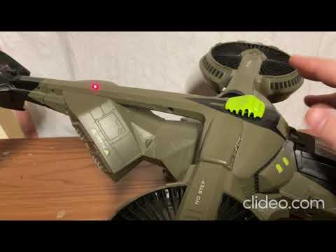 My really cool NEW GI Joe Sigma 6 Dragonhawk Gunship Dropship Warrior toy!