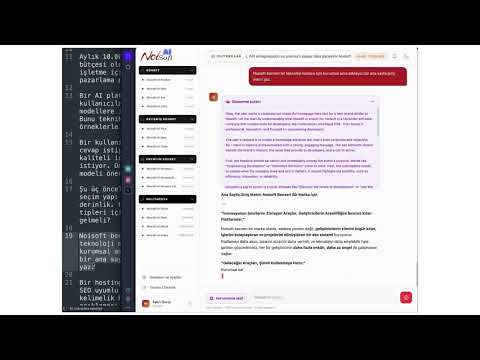 Noisoft AI Ultra Demo | Daha Güçlü Akıl Yürütme Deneyimi