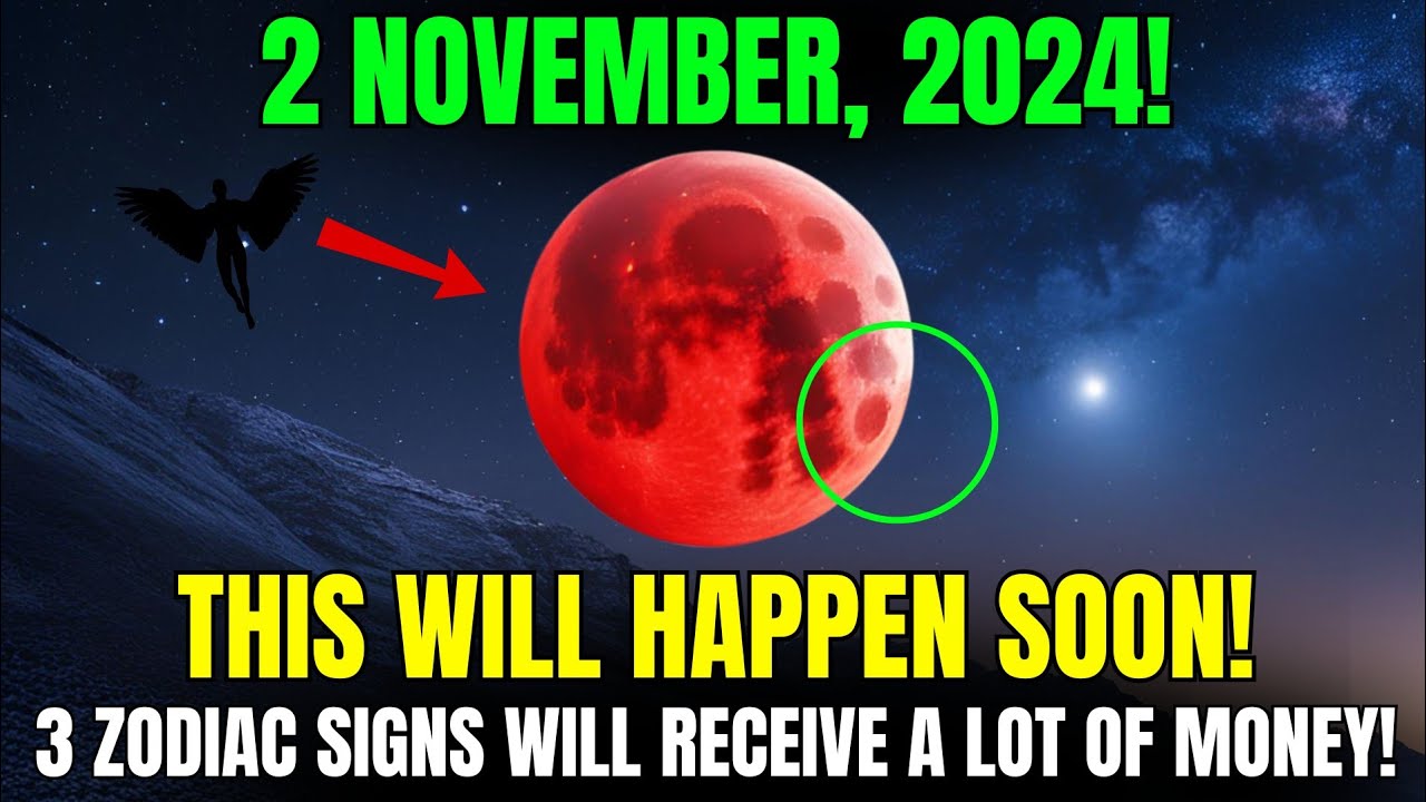 3 Zodiac Signs Destined for a Jackpot Win on November’s New Moon!💸 Are YOU One of the Lucky Ones?