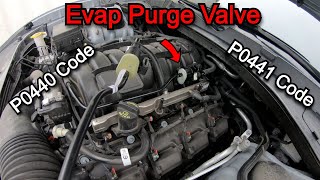 How To Replace Evap Purge Valve In Dodge Charger