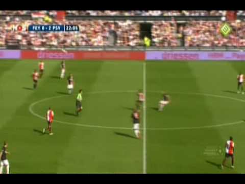 Eredivisie 2010 : J07 : Feyenoord - PSV : 1-3