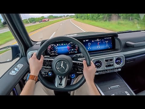 Thumbnail for 2025 Mercedes-AMG G63 - POV Test Drive (Binaural Audio) by Mercedes-AMG, GAZ, SEAT, Car