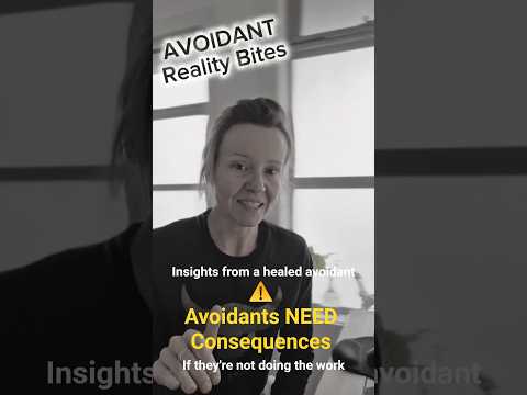 Avoidants NEED to lose you