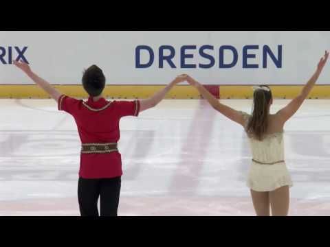 2016 ISU Junior Grand Prix - Dresden - Pairs Free Skate - Jessica ROTONDO / Ryan DODDS AUS