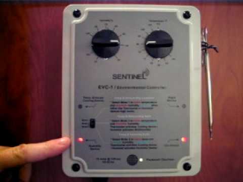 Sentinel EVC-1 Environmental Controller demostration