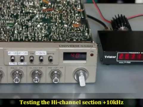 Frequency expansion for CB-radio-PLL synthesizers incl. two 4008 4-bit-digital-full-adders