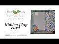Fun fold Hidden Flap card