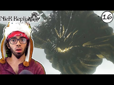 Nier Replicant | Hard Mode | "Village Attack. Giant Shade" | Blind:Let´s Play, Playthrough | Pt 16