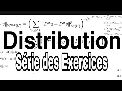 Distribution : Correction de la série des #Exercices 5,6,7,8,9,10,12,13,14 #14