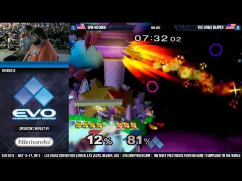 Fat Goku (Green Fox) vs. The Grime Reaper (Fox) - R1 Pools