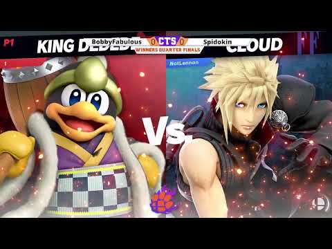 Clocktower Smash 89 - WQ - BobbyFabulous (King Dedede) vs. Spidokin (Cloud) - SSBU