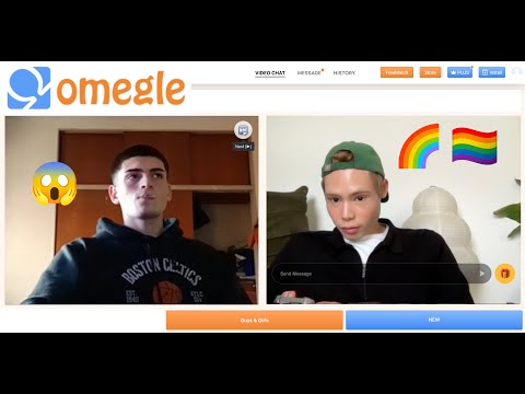 bored gay introvert goes on Omegle & gets bullied by "str8" DL men