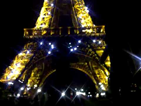 The Eiffel Tower Light Show