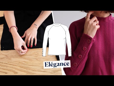 Coudre le pull ÉLÉGANCE 🪡 (tuto)
