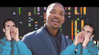 Will Smith Grunt - NPT Music Remix - Jacksfilms Piano Cover